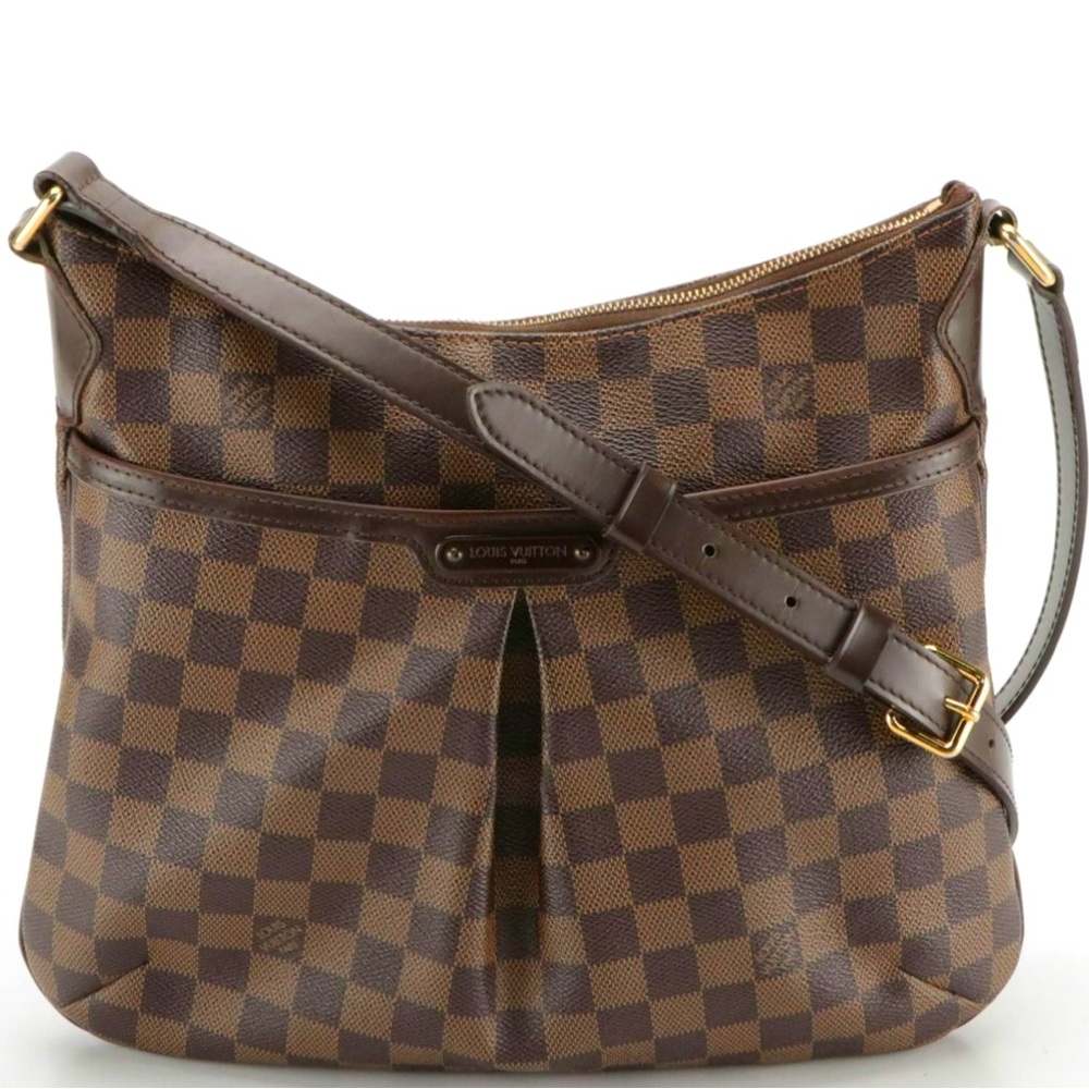 Louis Vuitton Bloomsbury PM Bag Damier Ébène Canvas Crossbody-clean ready 2 wear - Picture 1 of 11